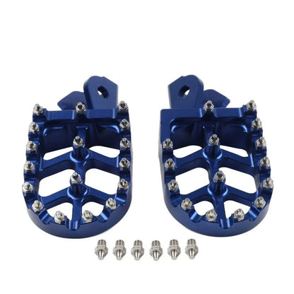 Blue Foot Pegs for Sur Ron S/X & Honda CRF 150F 230F (2003-2019)