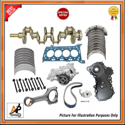 Crankshaft Engine Rebuild Kit Replacement for Ford Custom Transit 2.0 (2019–2023)