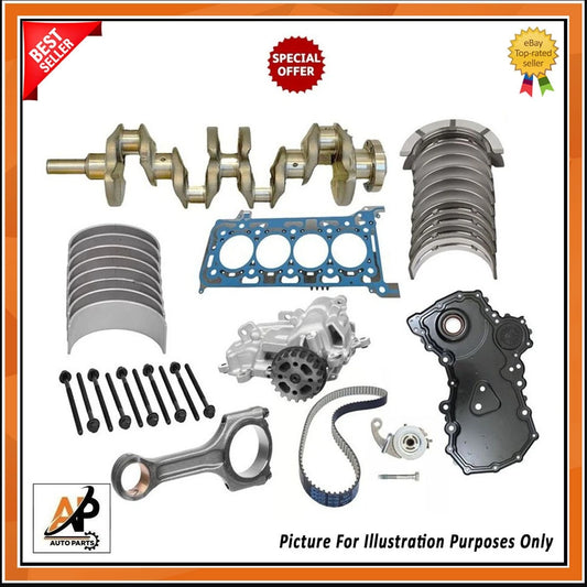 Crankshaft Engine Rebuild Kit Replacement for Ford Custom Transit 2.0 (2019–2023)