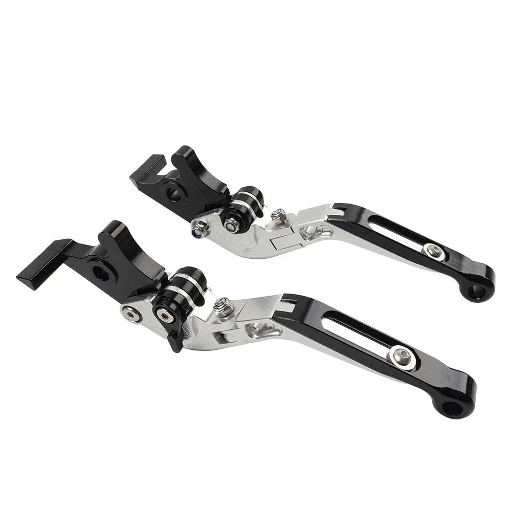 CNC Silver Extendable Brake Clutch Levers for STREET TWIN THRUXTON/StreetCup