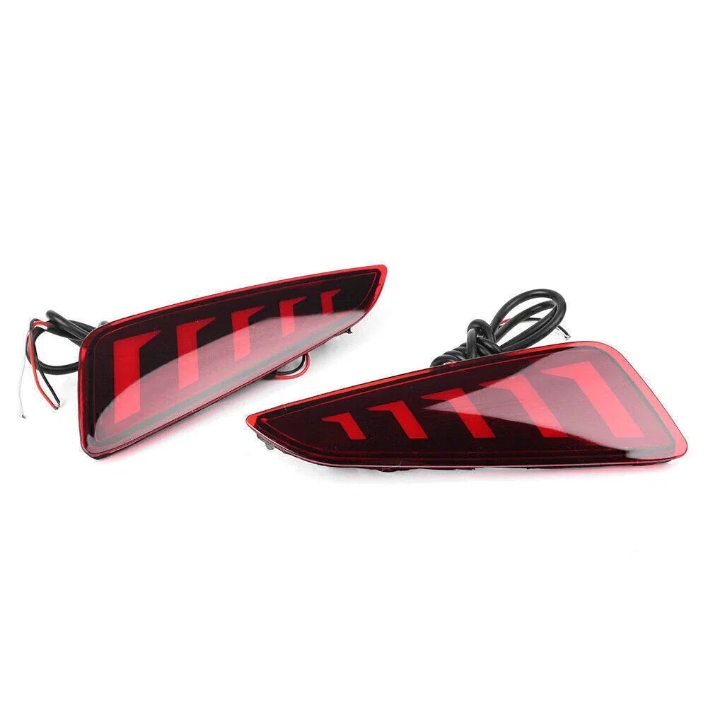 LED Rear Fog Lights + Tail Light Lamp for Toyota C-HR (2016-2022)