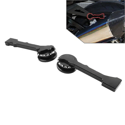 CNC Black Exhaust Plug Cover for Suzuki Hayabusa GSXR1300 (1999-2024)