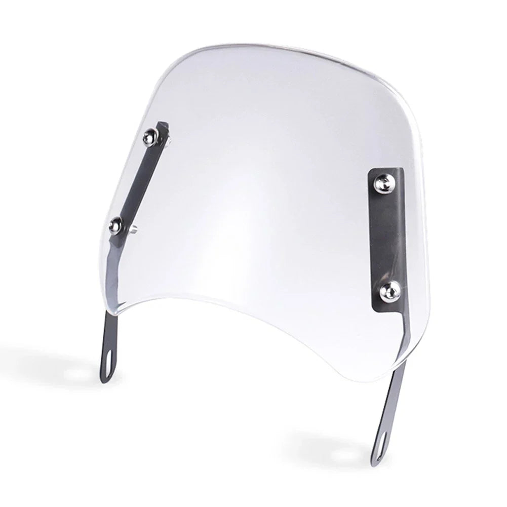 5-7'' Round Headlight Windscreen for Universal Fit Motor Clear