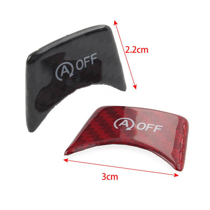 Red Engine Start Ignition OFF Button Cover for BMW F20 F21 F22 F23 F30 F31 F32 (2012-2019)