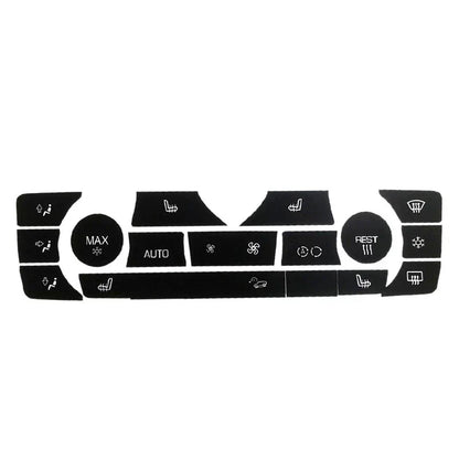 AC Climate Control Repair Stickers for BMW 328i 335i E90 E92 (2006-2011)