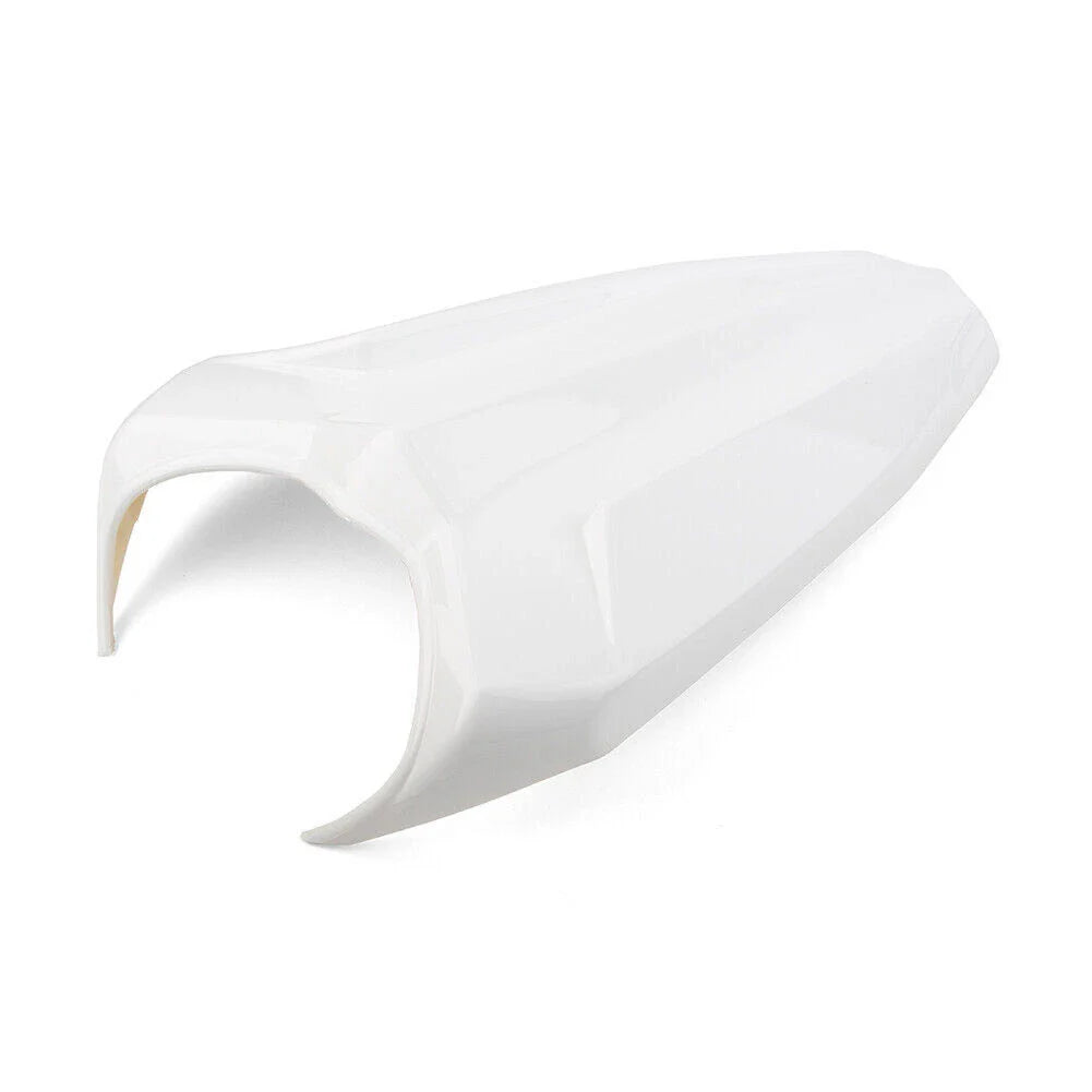 White Rear Pillion Seat Cover for Yamaha YZF R15 (2017-2021)