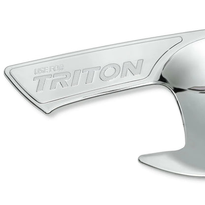 Chrome Door Handle Insert Bowl Trim for Mitsubishi Triton L200 (2015-2022)
