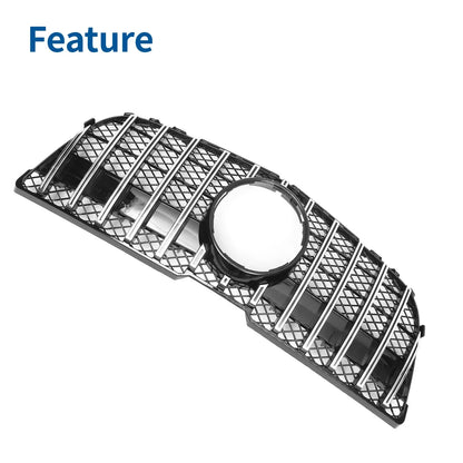 Front Upper Bumper Grille for Mercedes-Benz GLK300 (2013-2015)