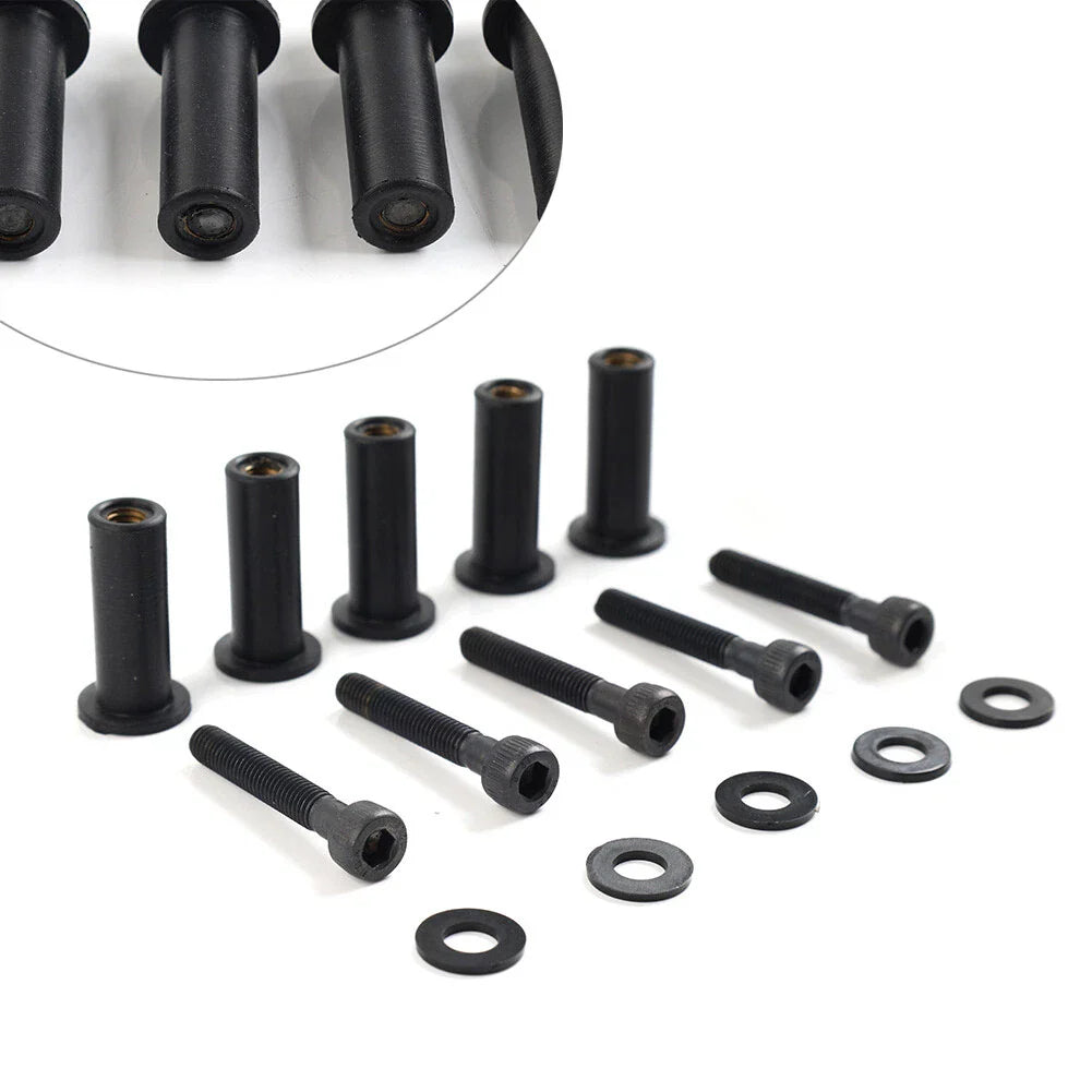 Windshield Bolts Screws Nut Kit for Harley Road Glide (2015-2023)