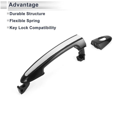 Front Left Car Exterior Door Handle for Hyundai Santa Fe (2007-2012)