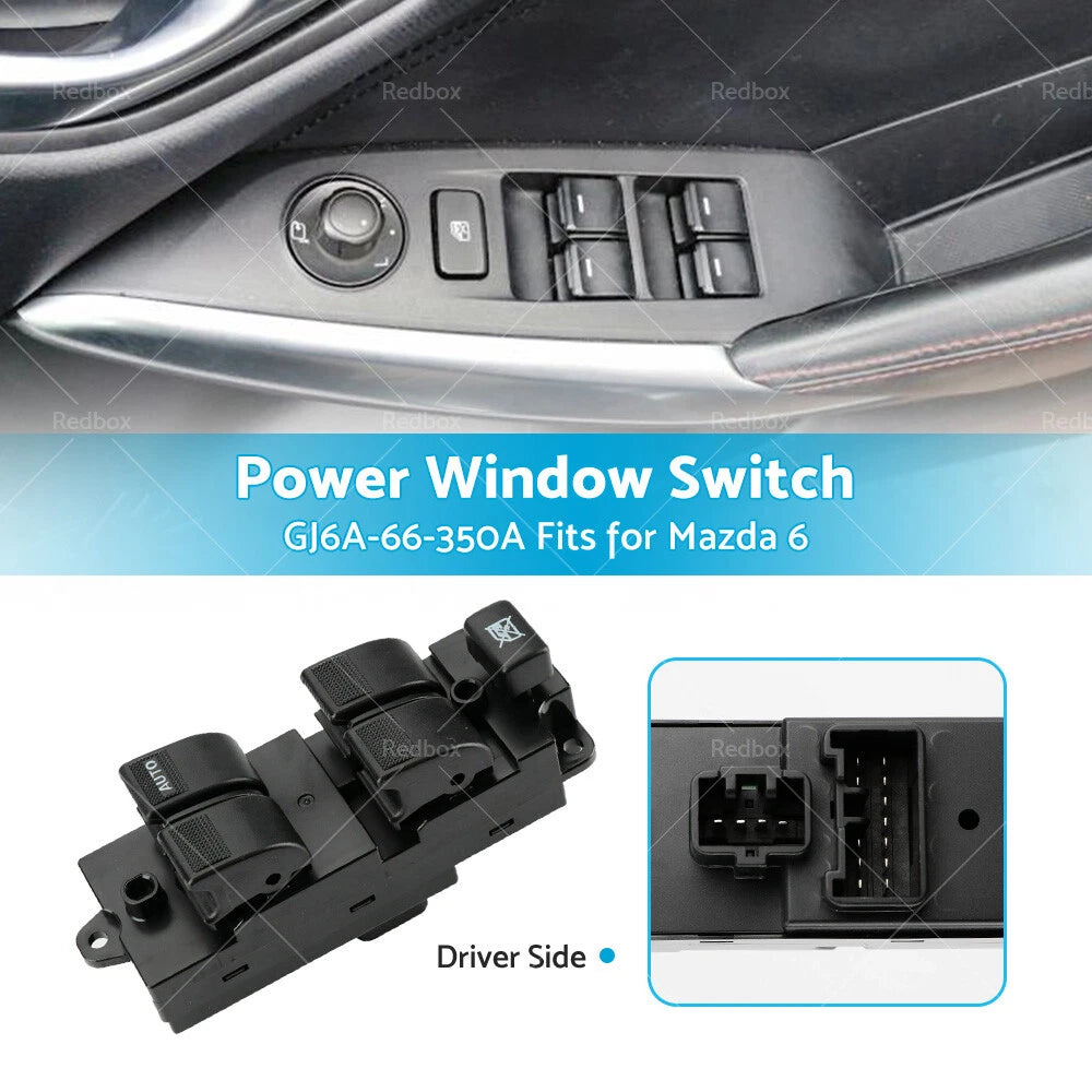 Power Window Switch for Mazda 6 2003-2005 (GJ6A-66-350A) Front Right