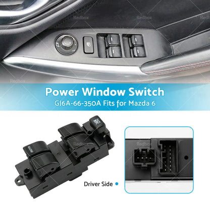 Power Window Switch for Mazda 6 2003-2005 (GJ6A-66-350A) Front Right