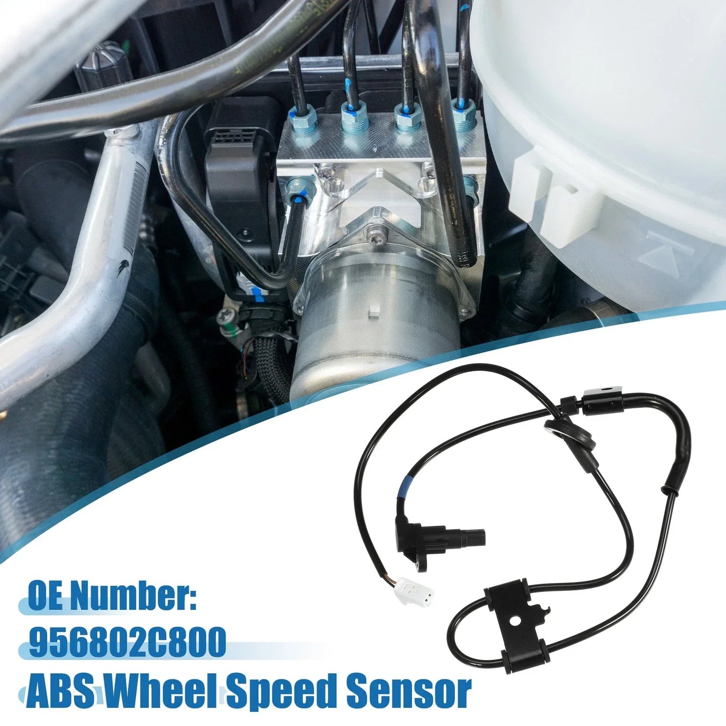 Rear Right ABS Wheel Speed Sensor for Hyundai Tiburon (2005-2008)