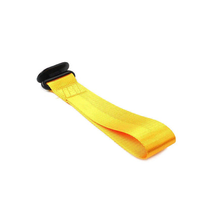 Tow Strap Belt Rope for Universal Car Front/Rear Bumper - Yellow