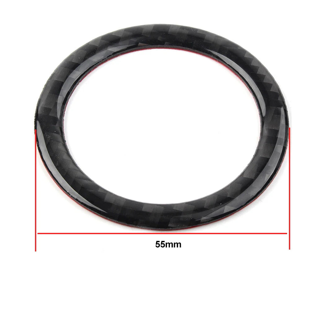 Carbon Fiber Ignition Switch Ring Trim for Subaru Forester (2013-2018)