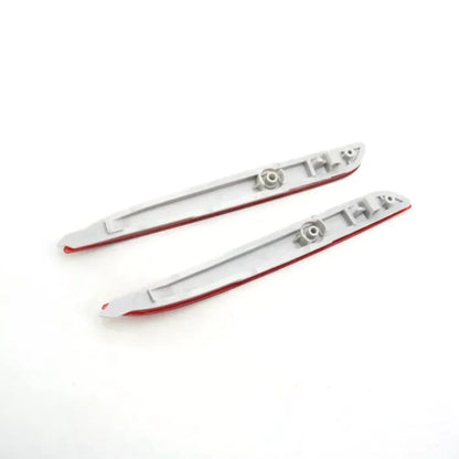Left & Right Red Rear Bumper Reflectors for Mazda 3 (2008-2012)