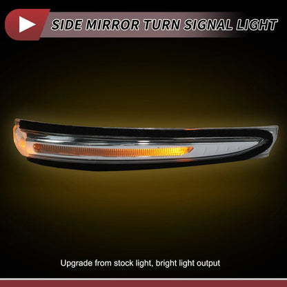 Car Mirror Turn Signal Light for Hyundai Santa Fe 2013-2016 Left LED