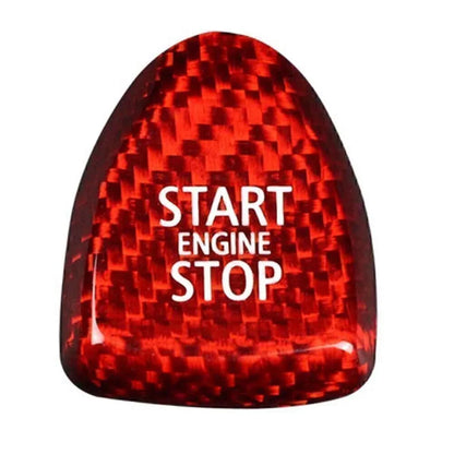 Carbon Fiber Start Button Cover Trim for MINI F54 F55 F56 F57 F60 (2014-2023)