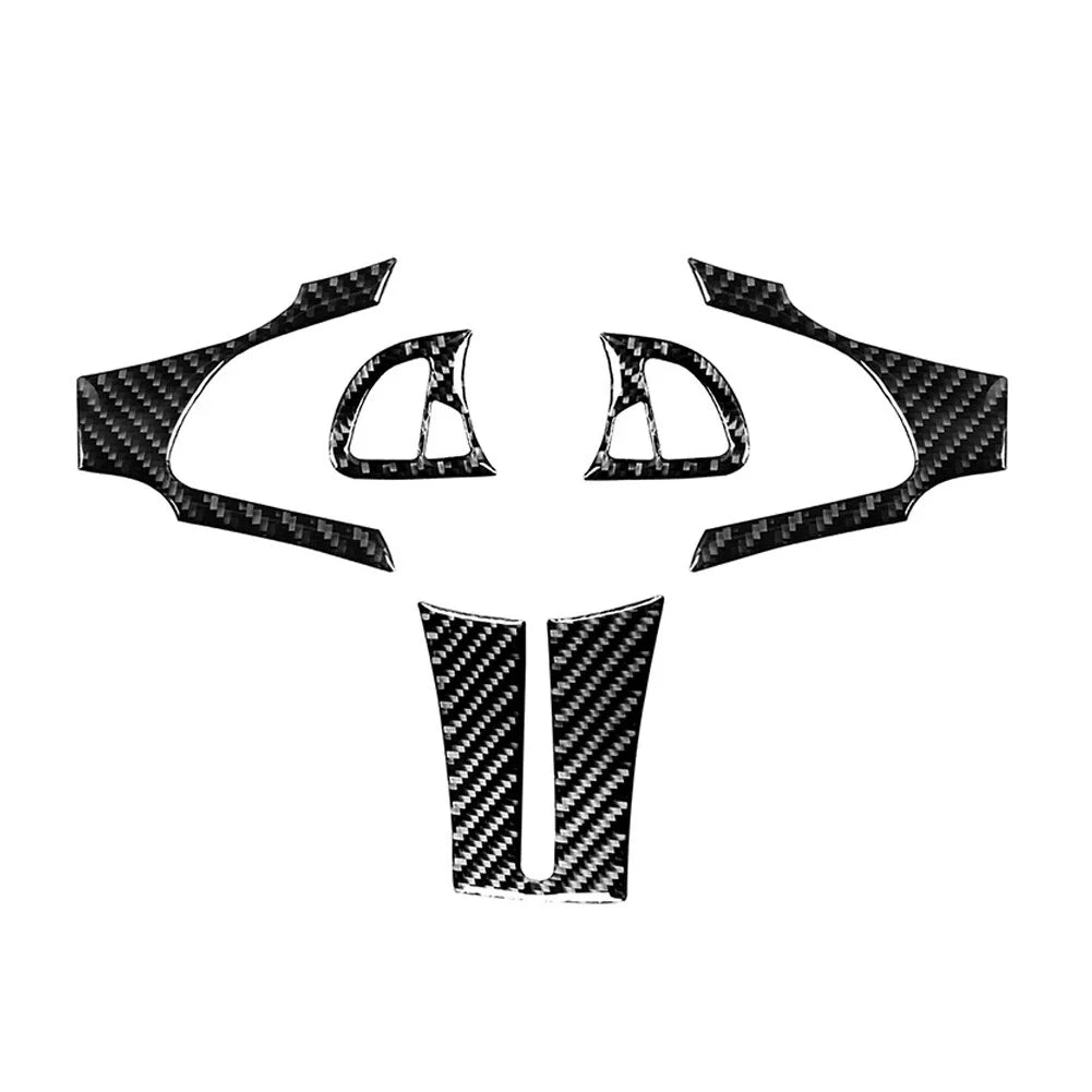 5 x Carbon Fiber Steering Wheel Trim Cover for BMW Z4 (2003-2008)