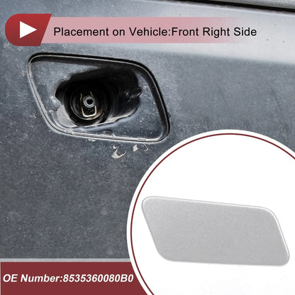 Front Right Washer Nozzle Cover for Lexus LX570 (2016-2021) - Silver Tone 1 x