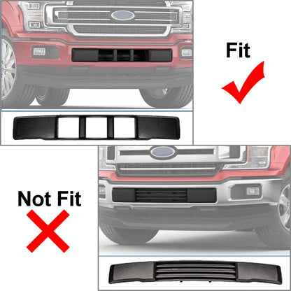 Front Bumper License Plate Mounting Bracket for Ford F-150 (2018-2020)
