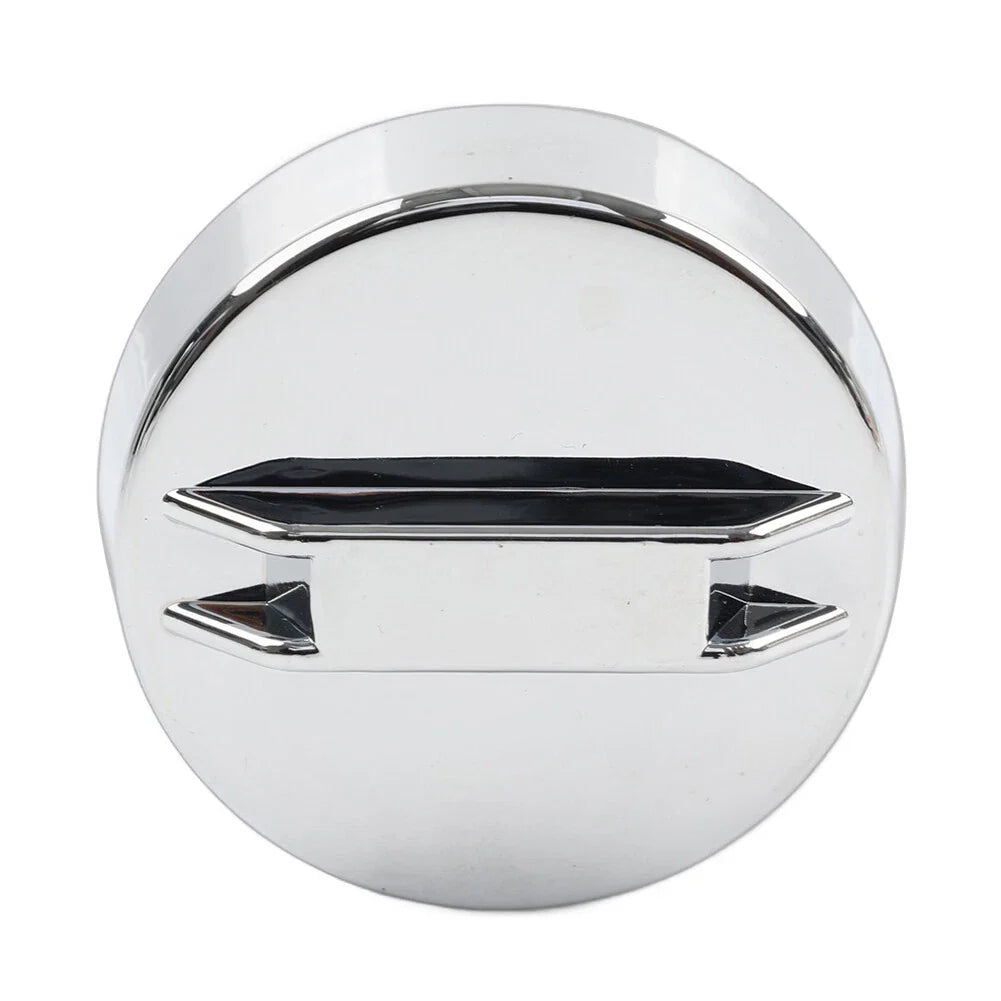 Chrome Vented Gas Fuel Tank Cover for Harley Fat Boy, Electra, Street, Road Glide (1990-2023)