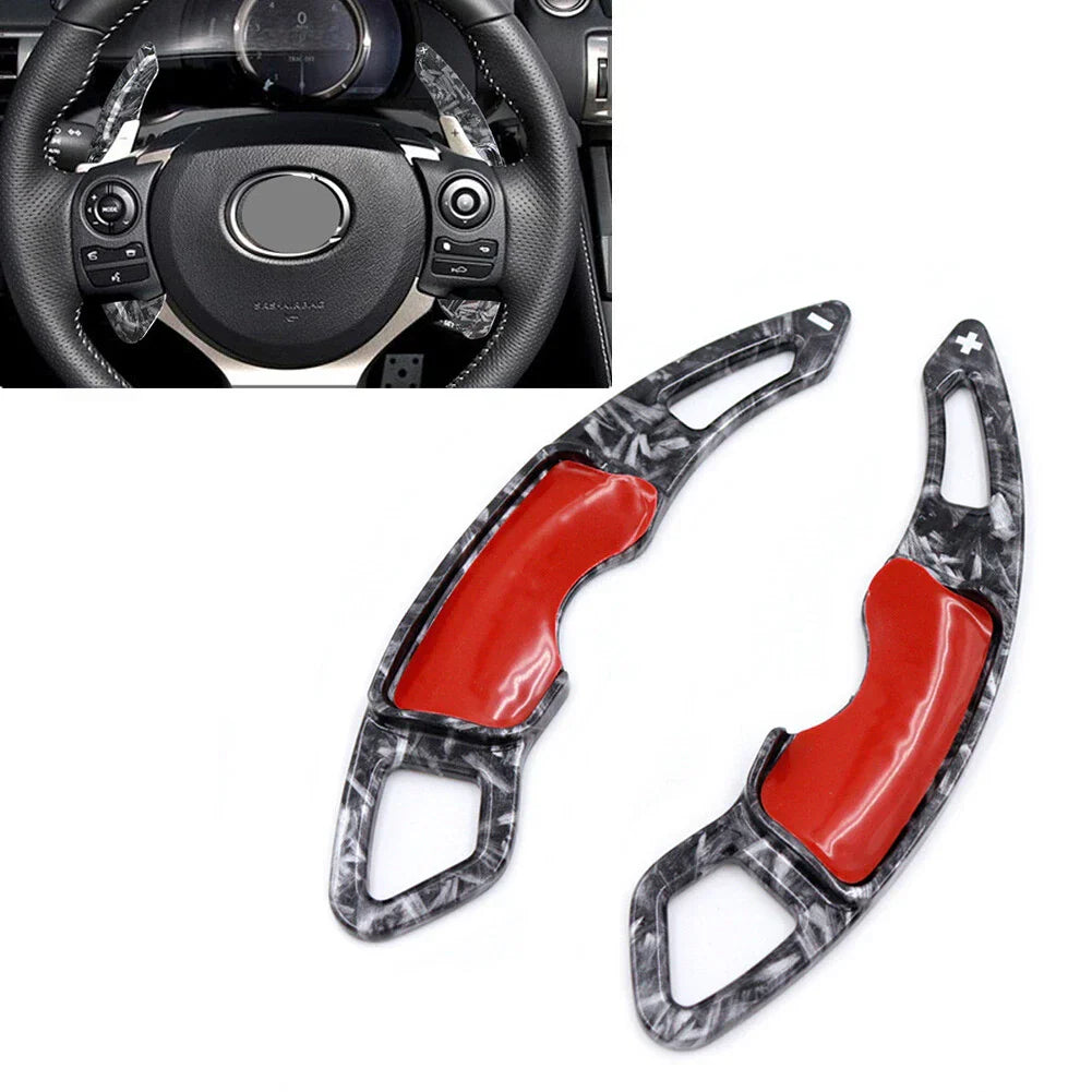 Steering Wheel Shift Paddle Extensions for Lexus RC NX IS CT200h (2015-2023)