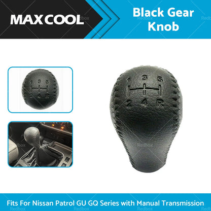 Black Gear Knob for Nissan Patrol GU GQ Series (1997-2023)