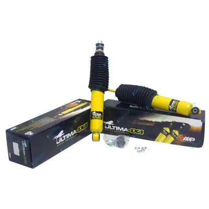 2 Gas Big Bore Front Shock Absorbers for Nissan Navara D22 4x4 Ute 4wd Frontier