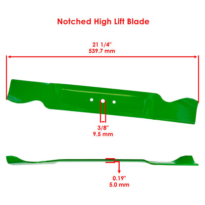 Deck Blade with Nut 42 Inch Replacement for MTD Cub Cadet (2010–2024)