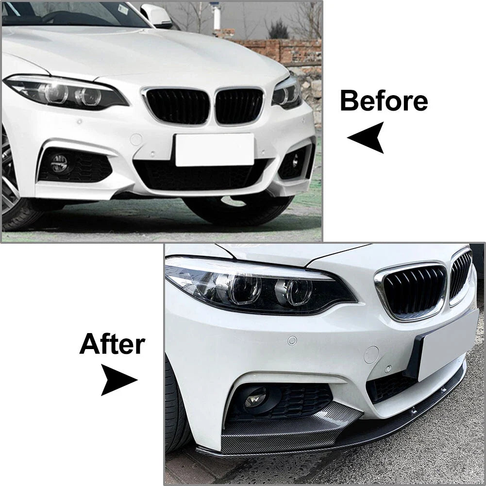 Bumper Spoiler Lip & Splitter Cover for BMW 2 Series F22 F23 M Sport (2014-2022)