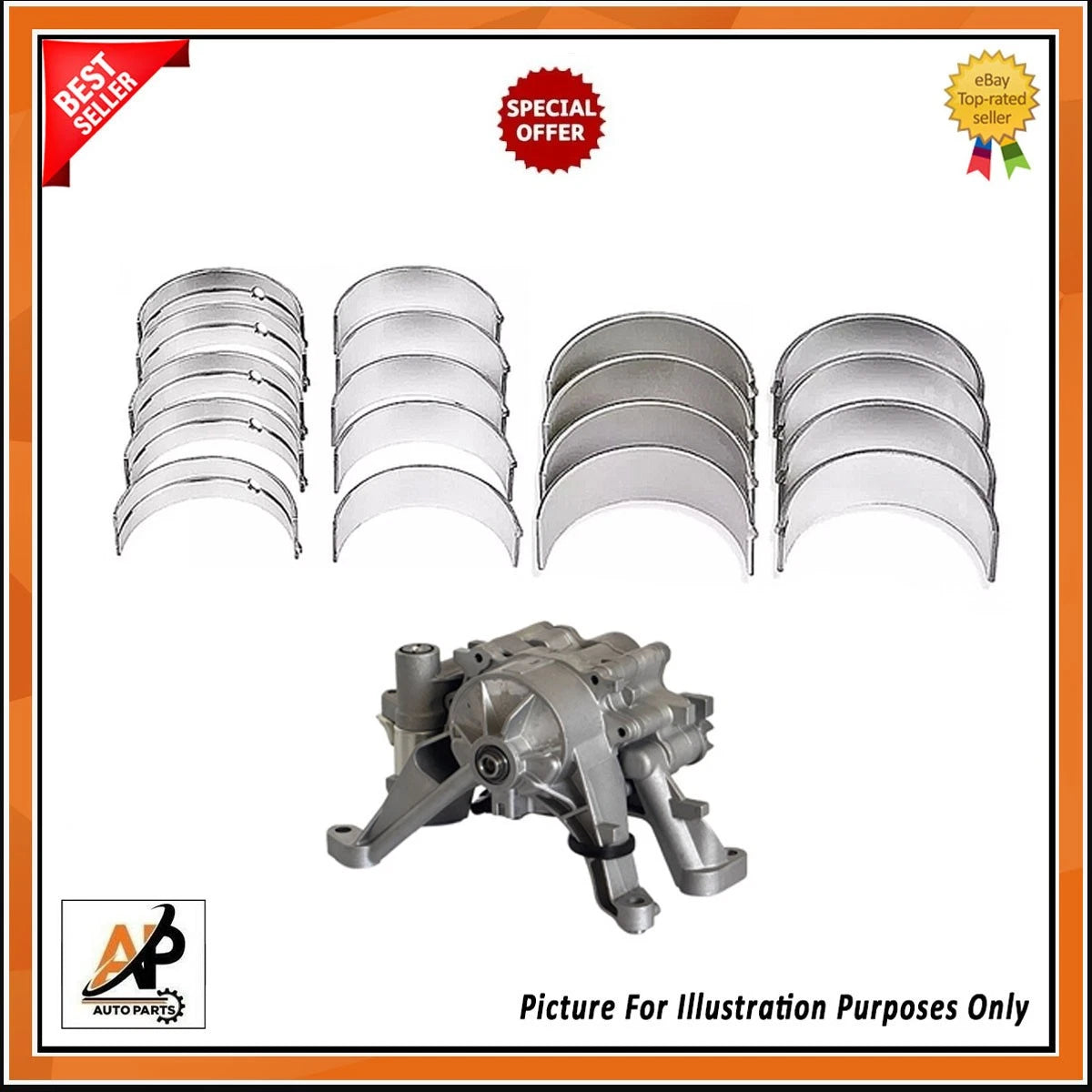 Engine Rebuild Kit Forged Crankshaft for Land Rover Jaguar 204DTA (2.0L)