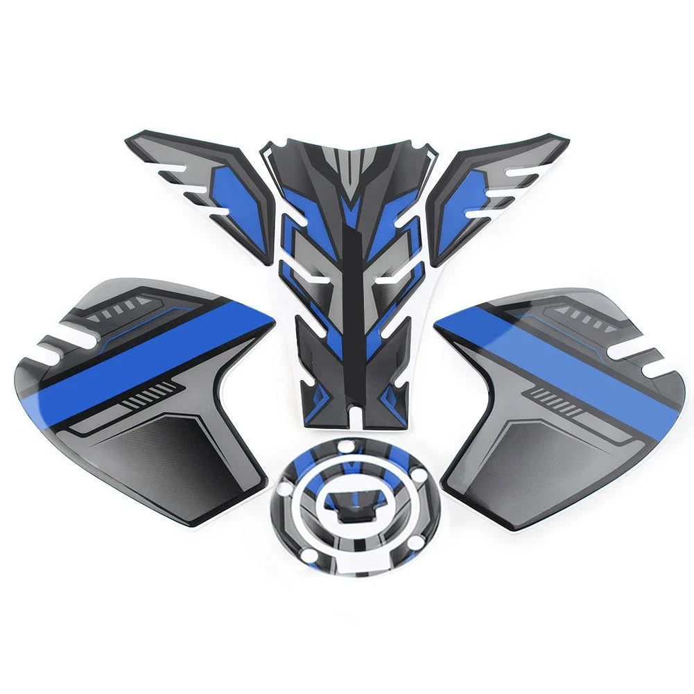 3D Gas Tank Pad Decal Sticker Blue for Yamaha MT-09 SP Tracer (2018-2020)