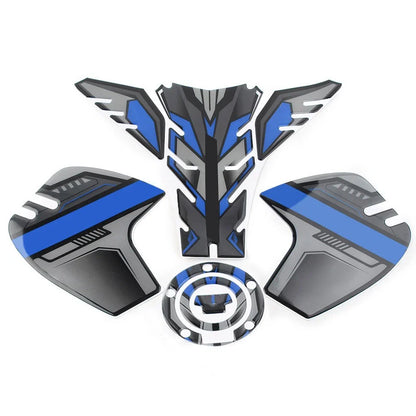3D Gas Tank Pad Decal Sticker Blue for Yamaha MT-09 SP Tracer (2018-2020)