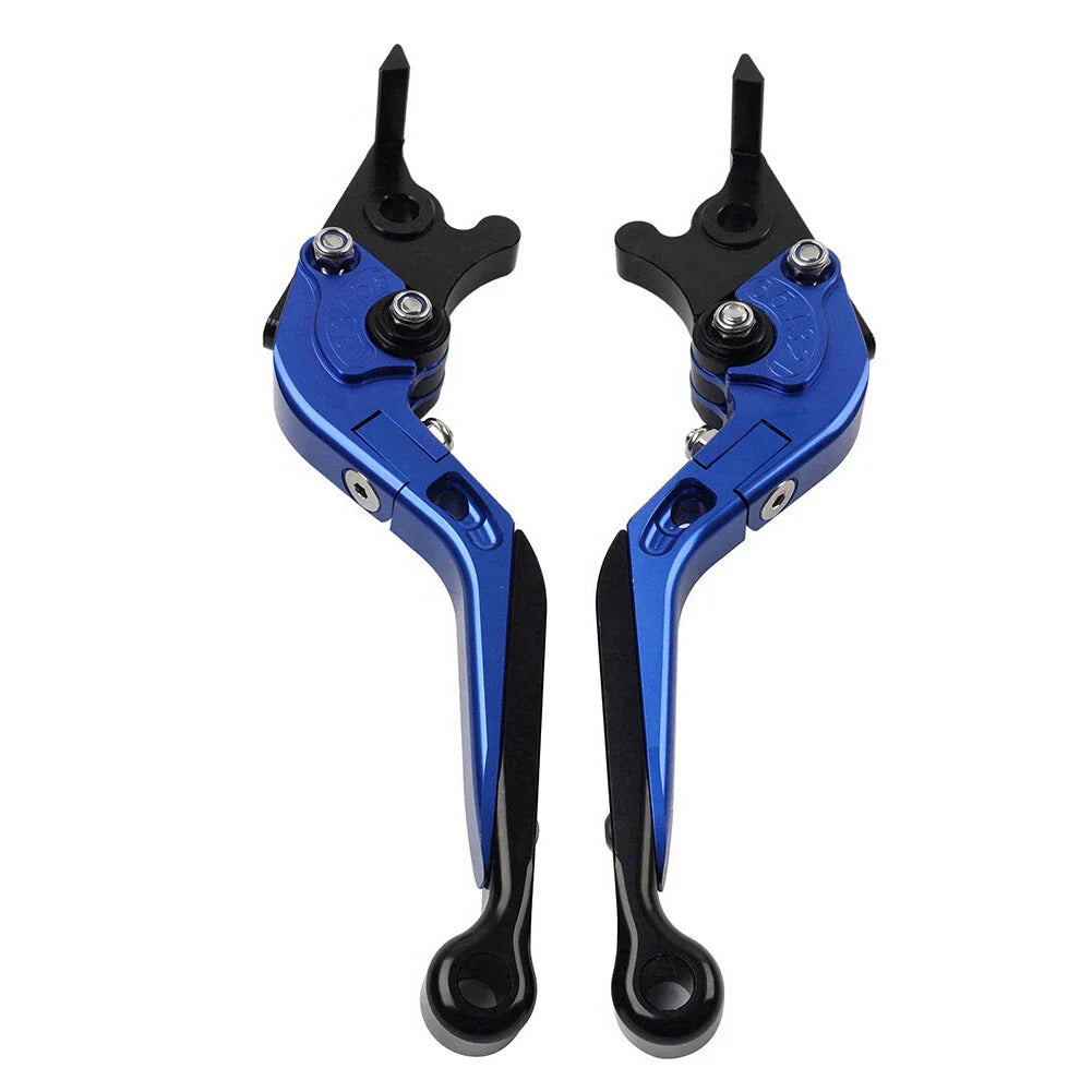 Blue Extendable Brake Clutch Levers for Honda CB599 CB600 CB919 (1998-2006)