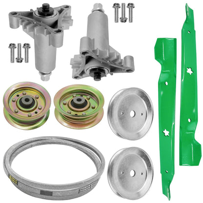 Deck Spindle Blade Belt Pulley Rebuild Kit for Craftsman DYT4000 (42")