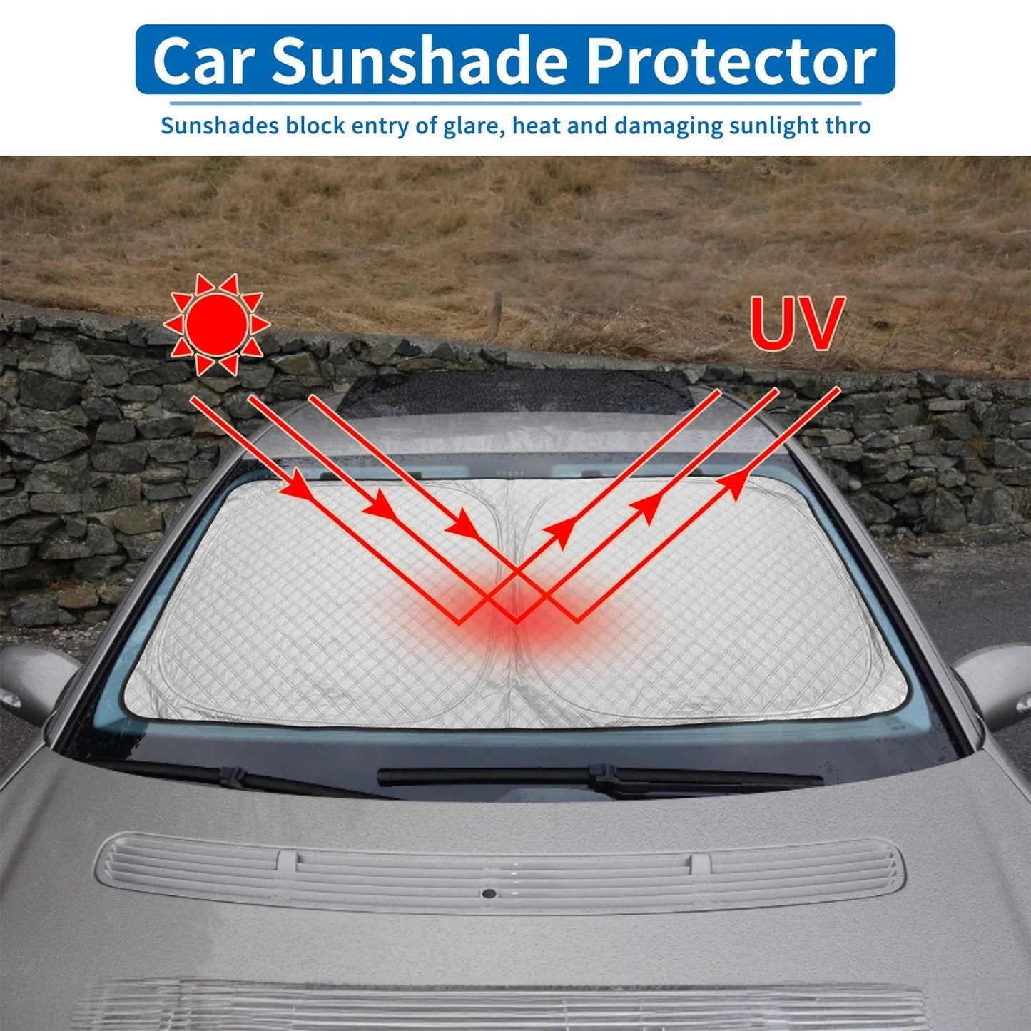 Car Window Cover for Honda N-BOX JF3/JF4 Series Aluminum Film Black
