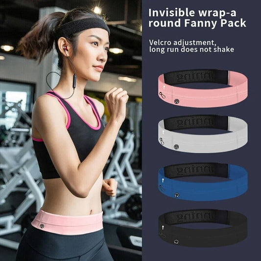 Adjustable Sports Storage Belt, Light Small Breathable Sweat Belt for Car