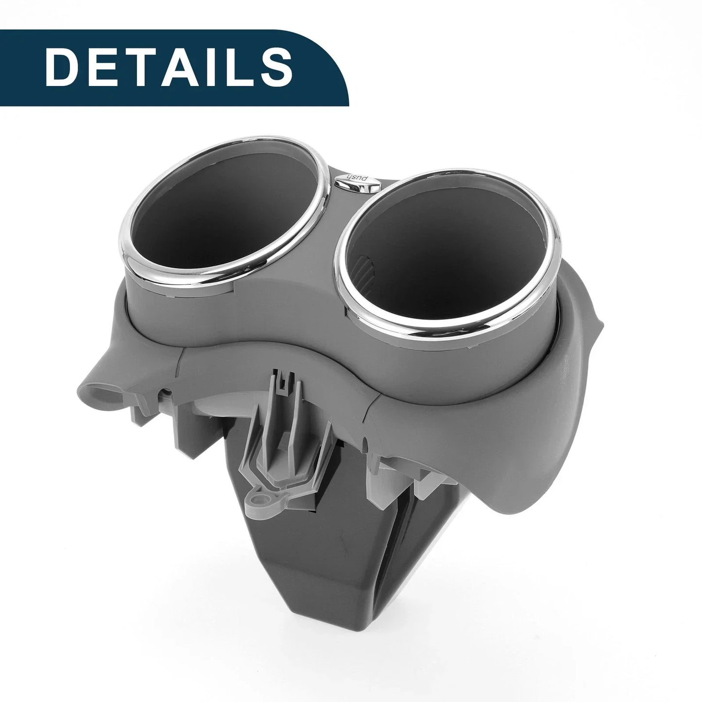 Cup Holder for Mercedes Benz W219 (2005-2010) - Practical Drink Holder Gray