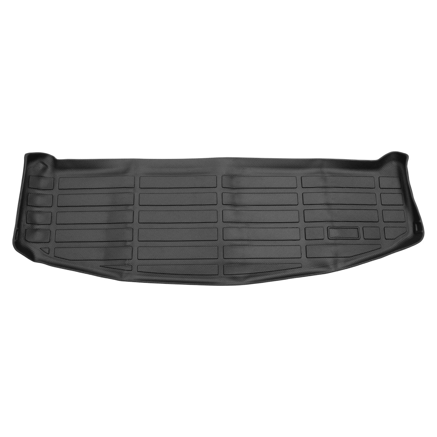 Cargo Liner Rear Trunk Mat for Hyundai Santa Fe 2024-2025 Long Grid Pattern TPE