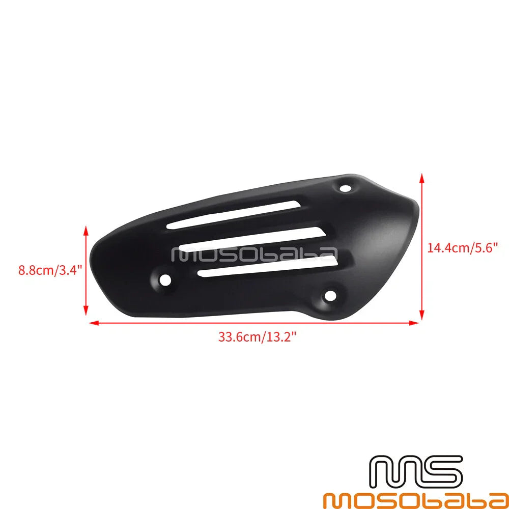 Scooter Exhaust Pipe Protection Cover for Primavera 125 150, Sprint 150 (2014-2021)