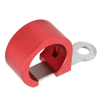 Red Front Brake Hose Guide Holder Clamp for Honda CRF150R CRF450RX (2007-2025)