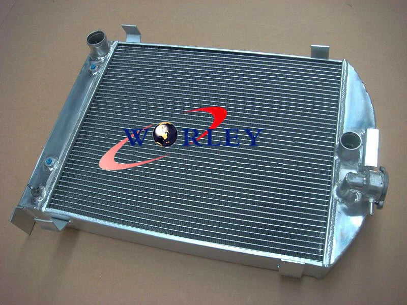 64MM Aluminum Radiator + Fan for 1932 Ford Chopped Engine (1932)
