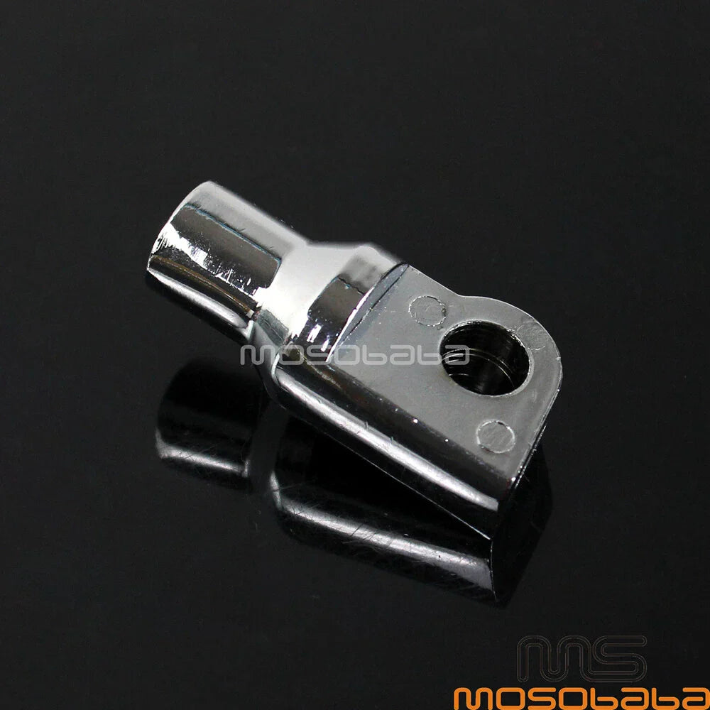 Chrome Foot Pegs Mounting Bolts Adapter for Harley Male Pegs