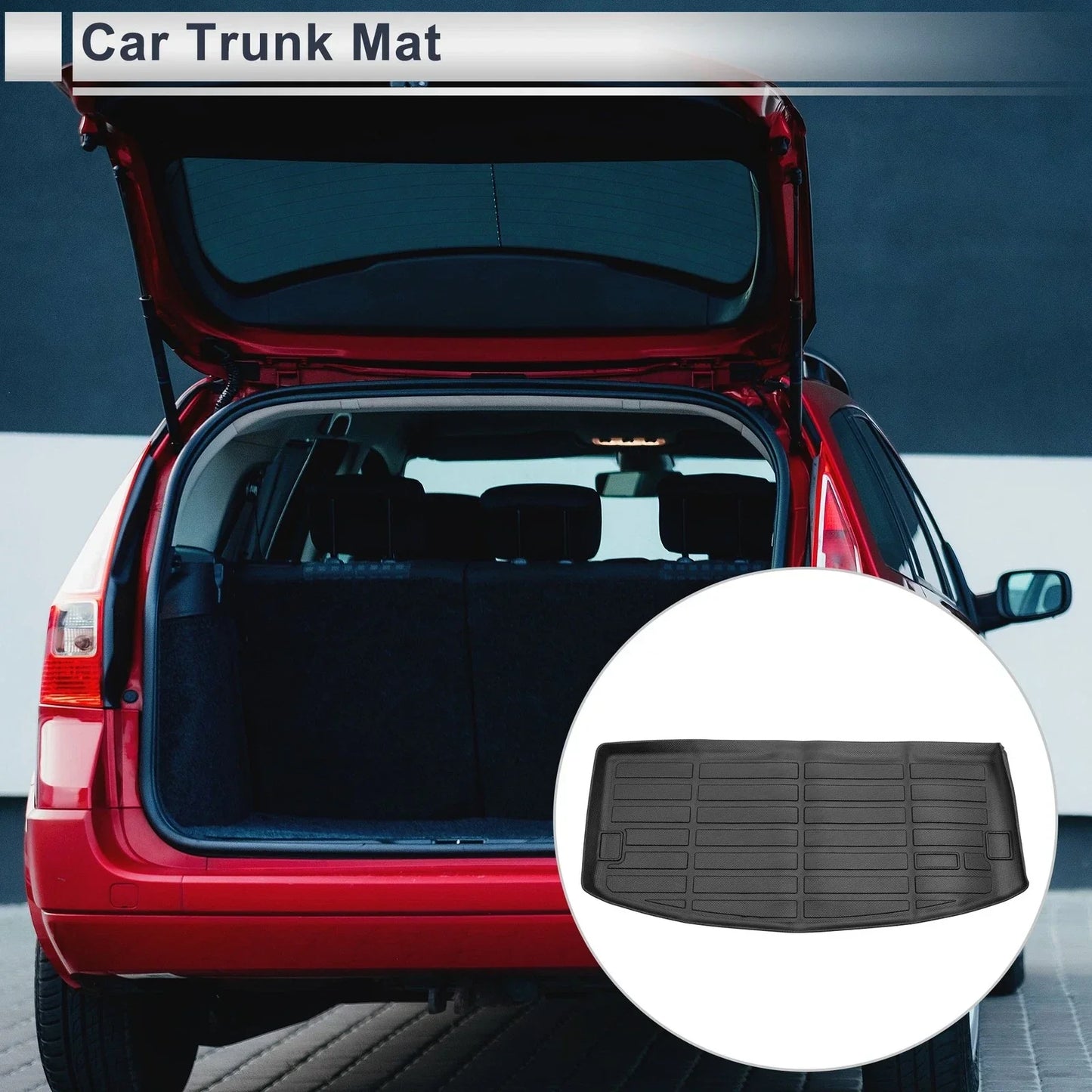Cargo Liner Rear Trunk Mat for Dodge Durango 7 Seats (2011-2024)