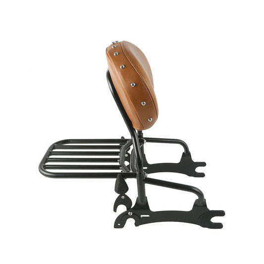 12" Backrest Sissy Bar Luggage Rack for Indian Chief Vintage (2014-2018)