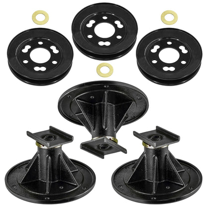 48 In Deck Spindle and Pulley Replacement for Toro Z Master (2005–2018)