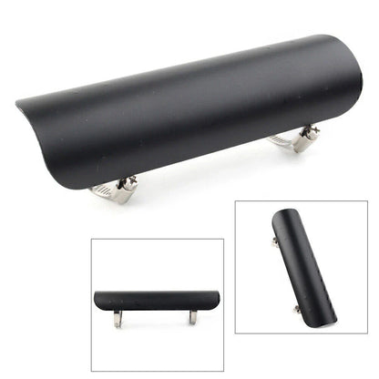 Black Exhaust Muffler Heat Shield Cover for Harley Motorcycle