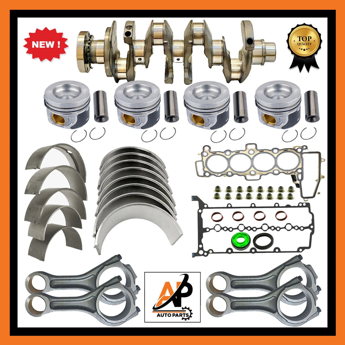 Crankshaft Rebuild Kit for Jaguar XF Sportbrake X260 2.0 Diesel (2016–2020)