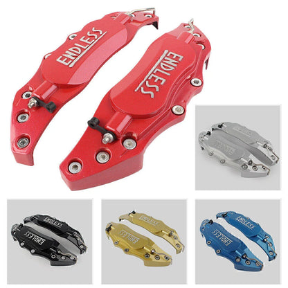 3D Metal Brake Caliper Covers for Universal Car - Large, 5 Colors